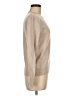 Banana Republic 100% Merino Extra Fine Wool Tan Wool Pullover Sweater Size M - photo 4