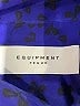Equipment 100% Silk Animal Print Blue blouse Size M - photo 6
