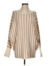 Kerisma Stripes Tan Pullover Sweater Size S - photo 1