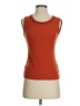Didier Parakian Orange Sweater Vest Size XXS (estimated) - photo 1