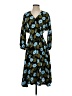 Sandro 100% Viscose Print Blue Casual Dress Size EU (FR) 34 / US 2 - photo 1