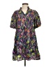 THML Tropical Purple Casual Dress Size XS - photo 1
