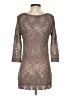 Maurices 100% Acrylic Metallic Brown Pullover Sweater Size S - photo 2
