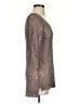 Maurices 100% Acrylic Metallic Brown Pullover Sweater Size S - photo 4