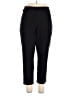 Zac & Rachel Solid Black Active Pants Size 2X - photo 1