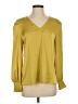 alex & lili Yellow Long Sleeve Blouse Size S - photo 1