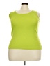 Studio Works Green Sleeveless Top Size 2X - photo 1