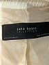 Zara Basic 100% Cotton Ivory Coat Size S - photo 6