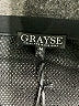 Grayse Black 3/4 Sleeve Top Size M - photo 7