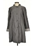 Gallery 100% Polyester Gray Trenchcoat Size P (petite) - photo 1