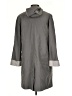 Gallery 100% Polyester Gray Trenchcoat Size P (petite) - photo 2