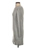 BP. Solid Gray Casual Dress Size S - photo 5