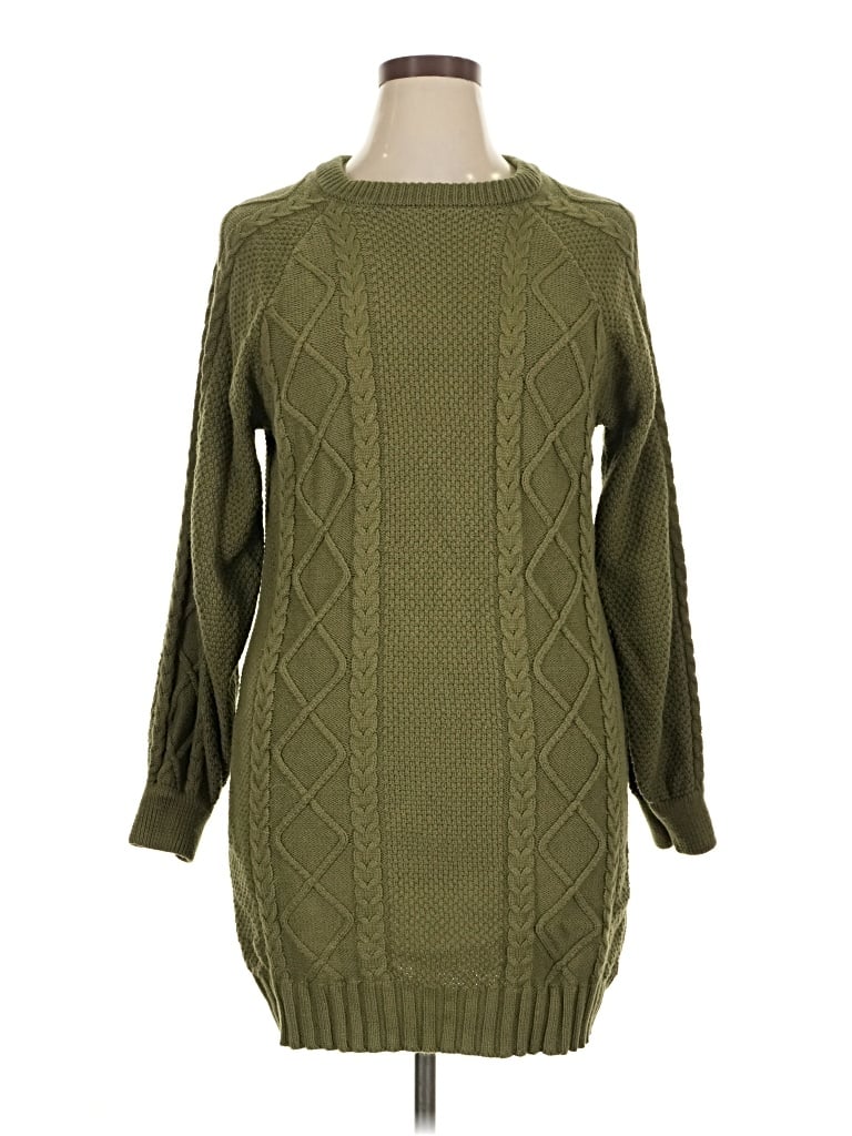Pre-owned Freshman 1996 Pullover Sweater In Green