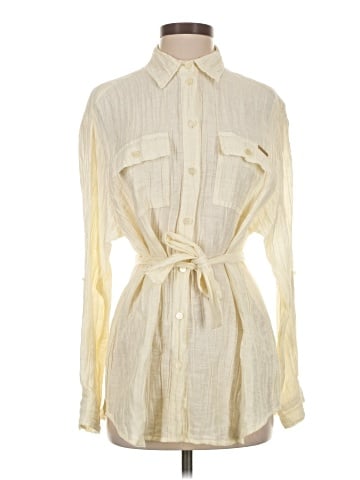 MICHAEL Michael Kors Long Sleeve Button-Down Shirt (view 1)