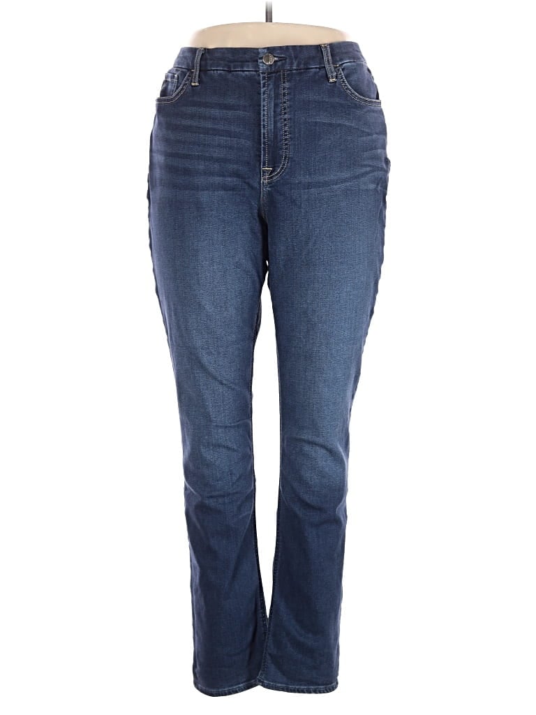 Pre-owned Jen7 By 7 For All Mankind Jeans In Blue
