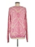 Assorted Brands 100% Cotton Paisley Pink Pullover Sweater Size M - photo 2