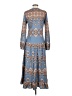 Unbranded Paisley Blue Teal Casual Dress Size S - photo 2