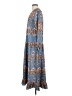 Unbranded Paisley Blue Teal Casual Dress Size S - photo 5