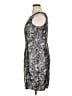 MICHAEL Michael Kors Tweed Silver Cocktail Dress Size 14 - photo 5
