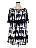 SJS Tie-dye Blue Casual Dress Size 2X - photo 1