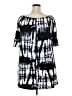 SJS Tie-dye Blue Casual Dress Size 2X - photo 2