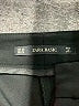 Zara Basic Solid Black Dress Pants Size 2 - photo 7