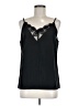 Assorted Brands 100% Polyester Black Sleeveless Blouse Size M - photo 1