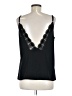 Assorted Brands 100% Polyester Black Sleeveless Blouse Size M - photo 2