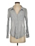Joie 100% Cotton Gray Long Sleeve Button-Down Shirt Size S - photo 1
