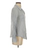 Joie 100% Cotton Gray Long Sleeve Button-Down Shirt Size S - photo 4