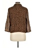 Norton McNaughton 100% Polyester Animal Print Brown 3/4 Sleeve Blouse Size 8 - photo 2