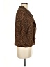 Norton McNaughton 100% Polyester Animal Print Brown 3/4 Sleeve Blouse Size 8 - photo 4