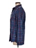 Magellan's 100% Cotton Plaid Blue Long Sleeve Button-Down Shirt Size M - photo 5