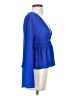 Urban Outfitters 100% Polyester Blue Long Sleeve Blouse Size XS - photo 4