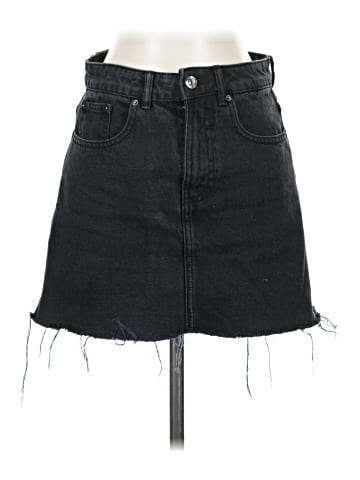 Zara TRF Denim Skirt (view 1)