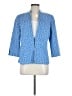 St. John Tweed Blue Blazer Size 8 - photo 1