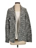 Topshop Chevron-herringbone Gray Blazer Size 2 - photo 1