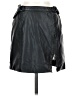 Free People 100% Viscose Black Faux Leather Skirt Size 2 - photo 1
