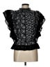Hunter Bell 100% Cotton Black Sleeveless Blouse Size 12 - photo 1