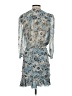 Veronica Beard 100% Silk Paisley Blue Cocktail Dress Size 4 - photo 2