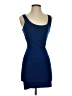 Forever 21 Solid Blue Cocktail Dress Size S - photo 1