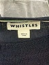 Whistles Color Block Black Wool Pullover Sweater Size 2 - photo 7