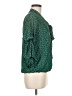 Ember 100% Polyester Green 3/4 Sleeve Blouse Size M - photo 4