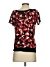 Wrapper Black Red Short Sleeve Top Size S - photo 2
