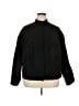 Unbranded 100% Polyester Solid Black Jacket Size 2X - photo 1