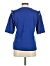 Chico's 100% Cotton Blue Short Sleeve T-Shirt Size Med (1) - photo 2