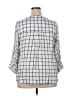 Wrangler Jeans Co 100% Viscose Gray 3/4 Sleeve Blouse Size XXL - photo 2