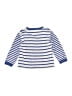 Monoprix Stripes Blue Long Sleeve T-Shirt Size 6 - photo 2