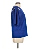 Chico's 100% Cotton Blue Short Sleeve T-Shirt Size Med (1) - photo 4