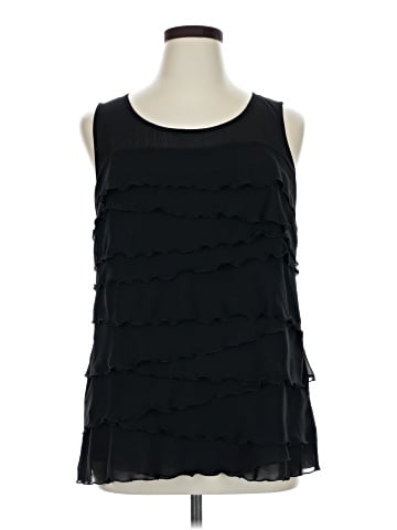 Nicole by Nicole Miller Sleeveless Blouse (view 1)